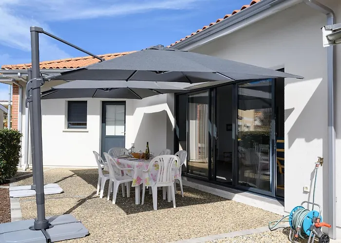 Maison Moderne Pres Aiguillon - 2 Chambres, Terrasse, Jardin, Parking - Calme Et Confort - Fr-1-420-63 Vakantiehuis Arcachon