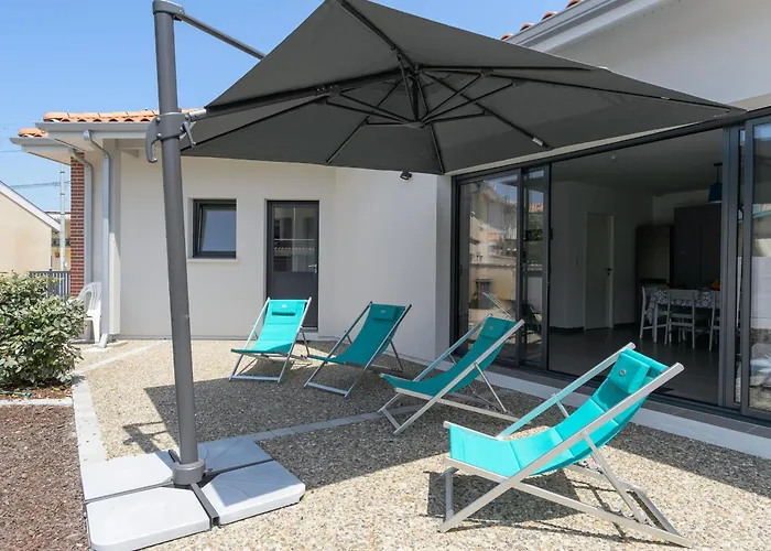 Maison Moderne Pres Aiguillon - 2 Chambres, Terrasse, Jardin, Parking - Calme Et Confort - Fr-1-420-63 別荘 アルカション